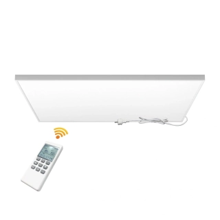 ByeCold | Stropní infrapanel | S termostatem | 660W | 105x60 cm | Dálkový ovladač | Výhřevnost 12m² | 4H1006